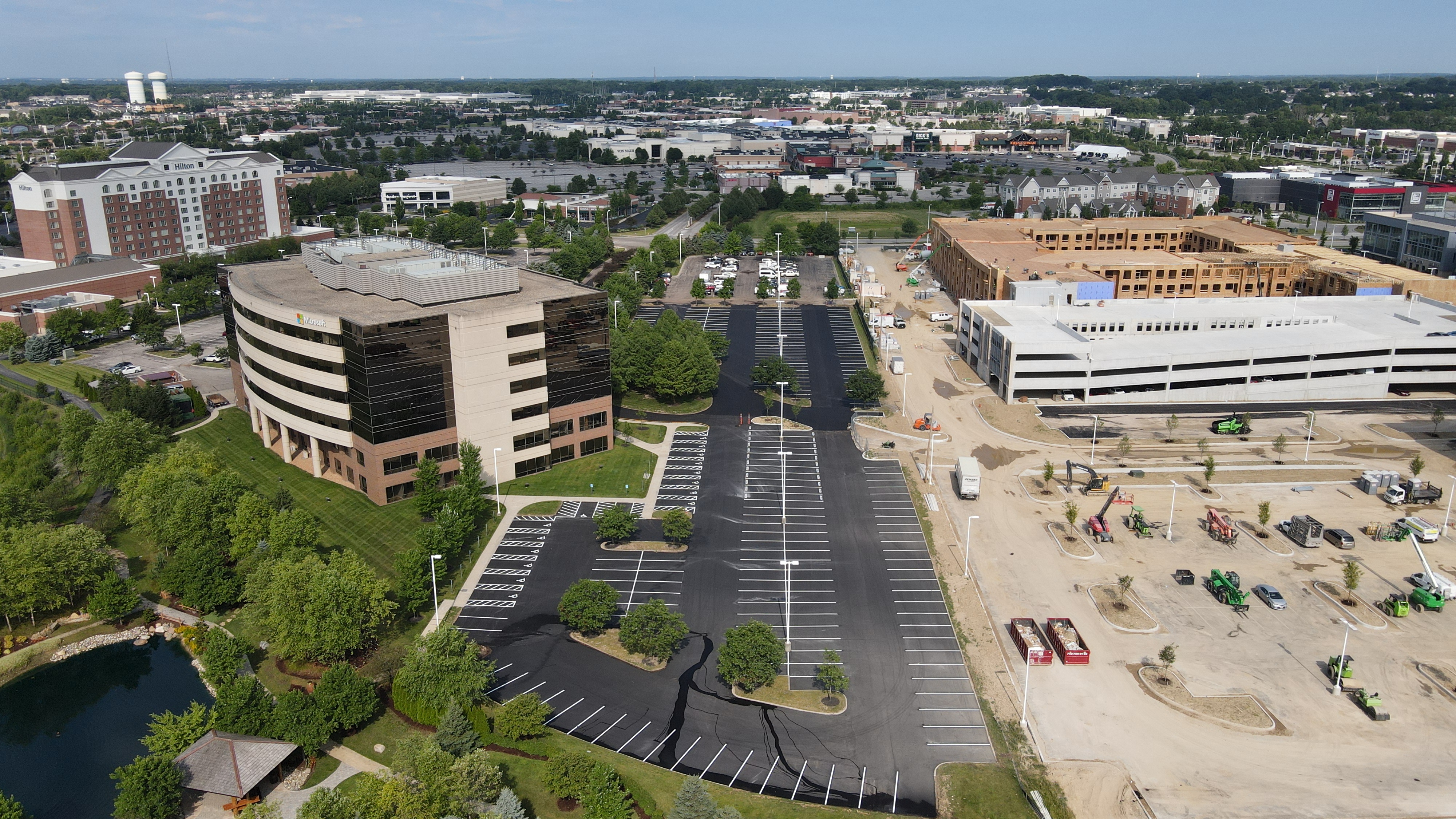 Parking Lot Striping Services for Commercial Properties