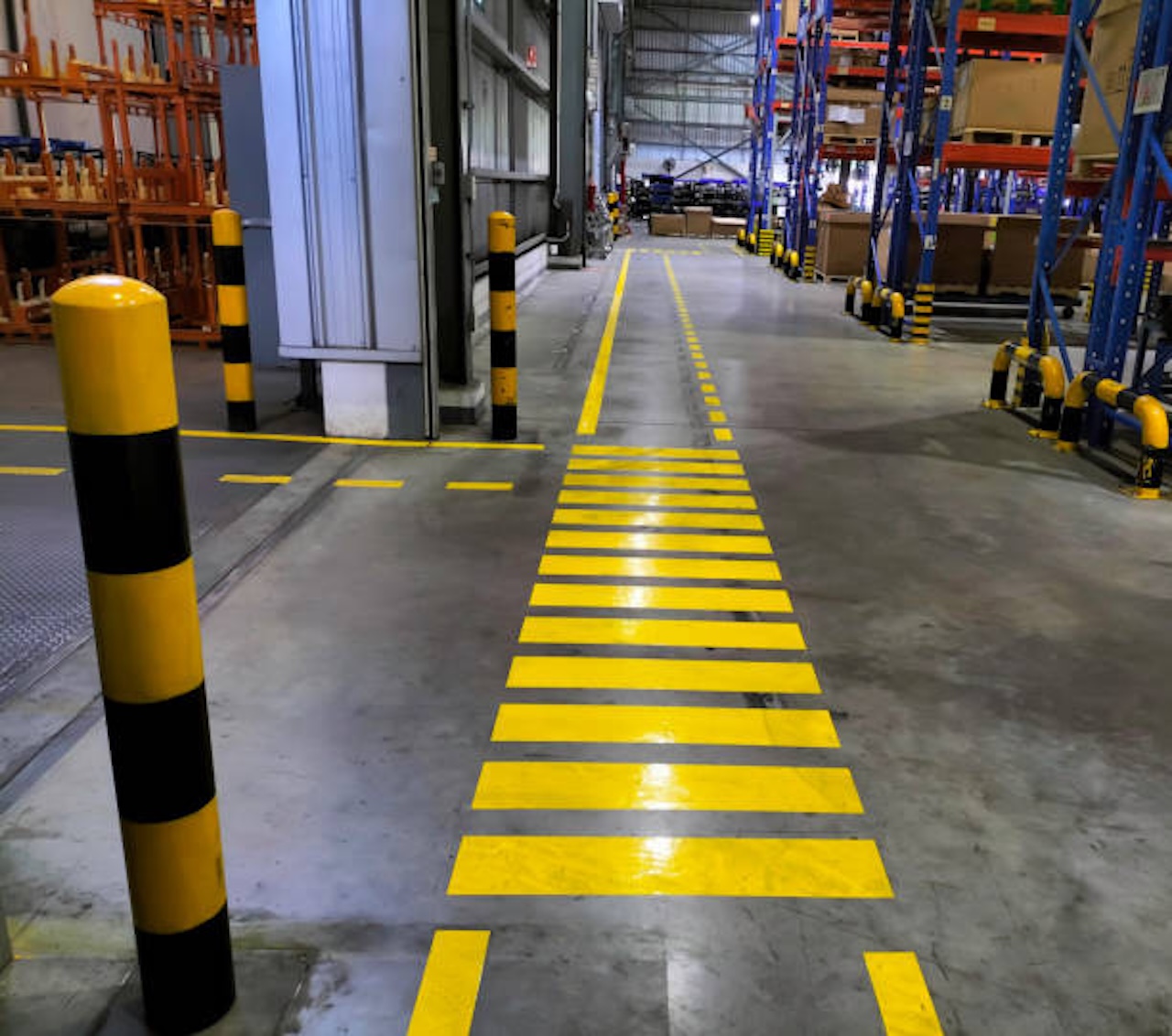 Warehouse Striping in Columbus- How To Plan And Implement Your Markings